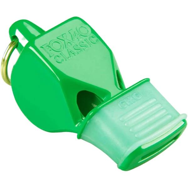 Fox Classic CMG Officials Whistle & Lanyard - Green