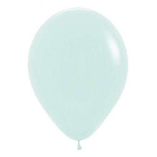 Matte Pastel Green 12cm Sempertex Balloons Pkt 100