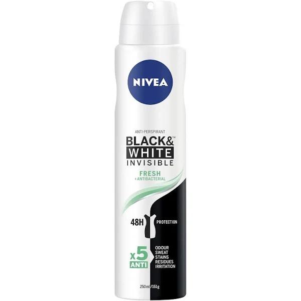 Nivea Invisible for Black & White Fresh 250ml