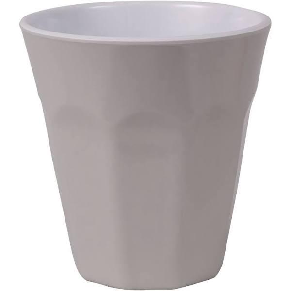 Serroni Cafe Melamine Single Tone Cup 260ml - Dusty Grey