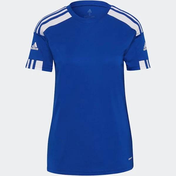 Adidas Women's Squadra 21 Blue/White Soccer Jersey M