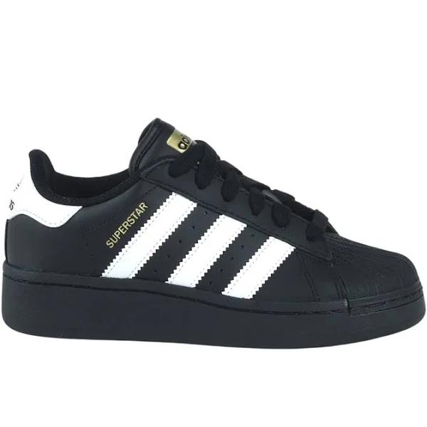 Adidas Originals Superstar XLG Sneakers in Black / White Stripes