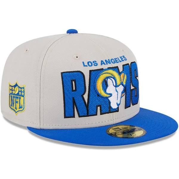 New Era - NFL Beige Fitted Cap - Los Angeles Rams NFL 23 Draft 59Fifty stone/blue Fitted @ Hatstore