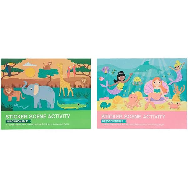 Kmart Sticker Scene Activity-Assorted