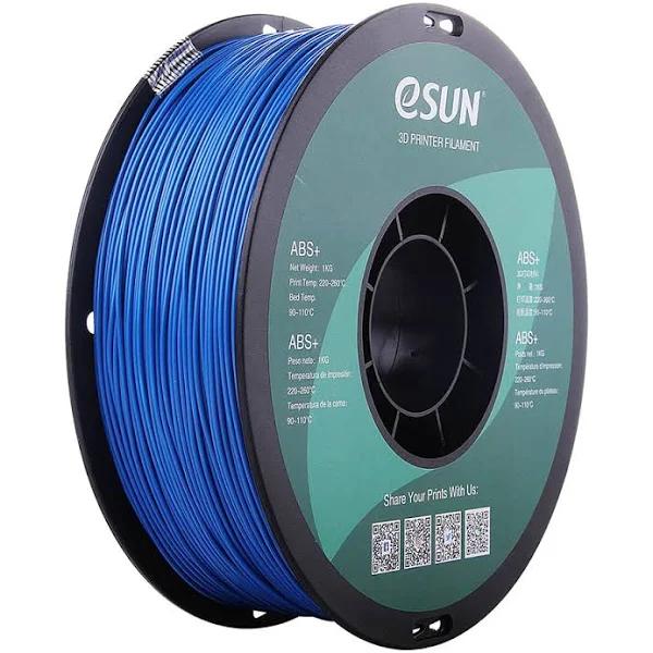 eSUN ABS+ 3D Filament 1.75mm 1kg | Cubic Technology Blue