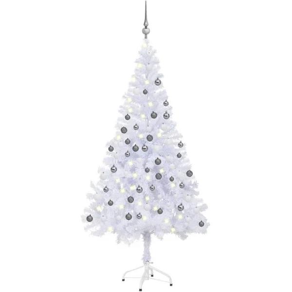 Artificial Christmas Tree with LEDs&Ball Set 120cm 230 Branches