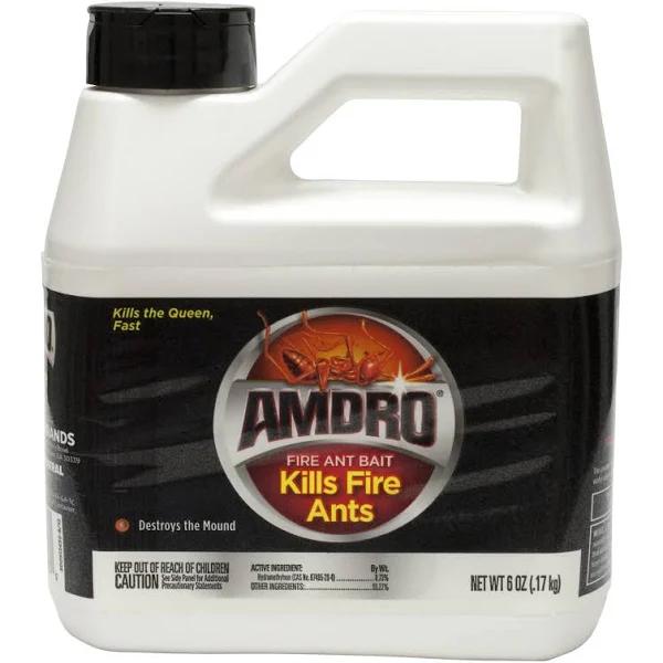 Amdro 100099058 Fire Ant Bait, 6 oz Bottle