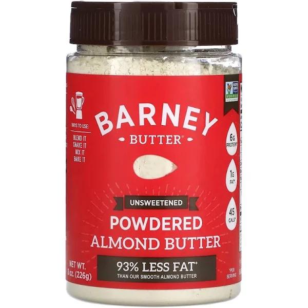 Barney Butter Powdered almond Butter Unsweetened 8 oz