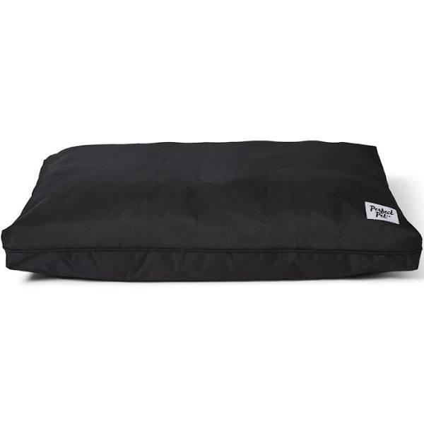 Perfect Pet Rectangular Extra Large Pillow Dog Bed - Black