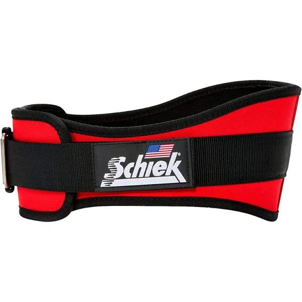 Schiek Sports Model 2006 Nylon 6" Weight Lifting Belt - Red XL