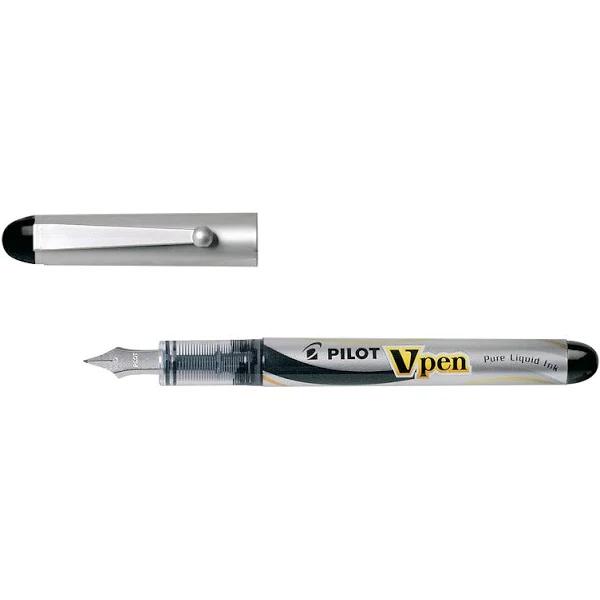 Pilot Disposable Fountain V Pen Black