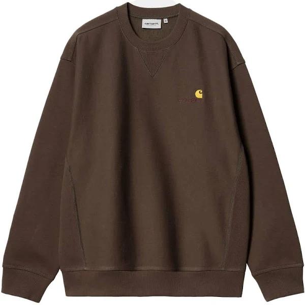 Carhartt WIP American Script Sweatshirt Buckeye