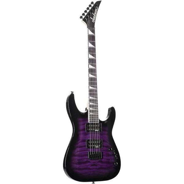 Jackson JS Series Dinky Arch Top JS32Q DKA Ht, Amaranth Fingerboard, Transparent Purple Burst