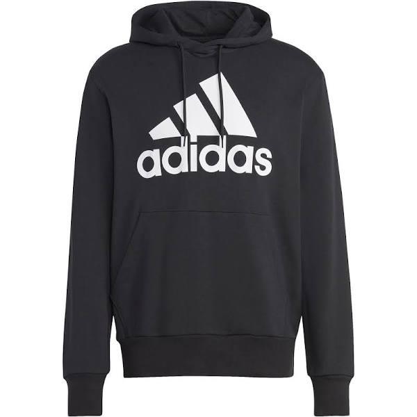 adidas-Essentials French Terry Big Logo Hoodie-Men-Black-XL