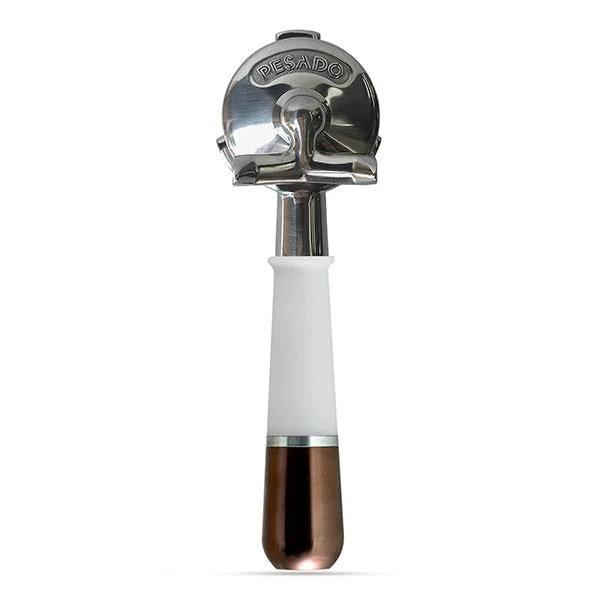 Pesado Breville Portafilter 54mm Spouted / White / Bronze