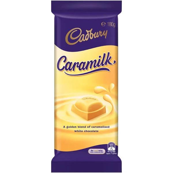 Cadbury Caramilk Chocolate Block 180g