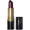 Revlon Super Lustrous Lipstick with Vitamin E and Avocado Oil, Cream Lipstick in Burgundy, 477 Black Cherry, 0.15 oz