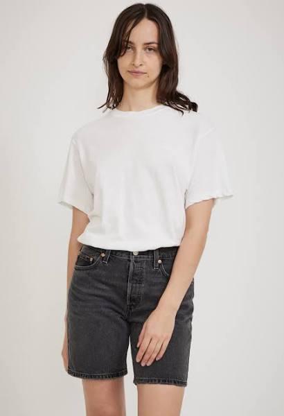 Rollas Tomboy Tee Vintage White 12/L / White/Natural