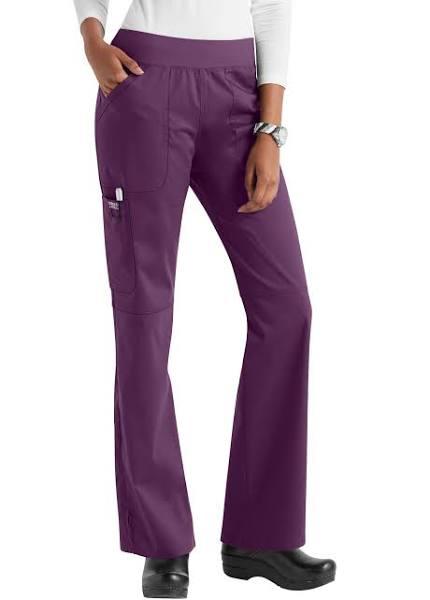 WW110 Cherokee Revolution Women's Mid Rise Straight Leg Pull-On Pant