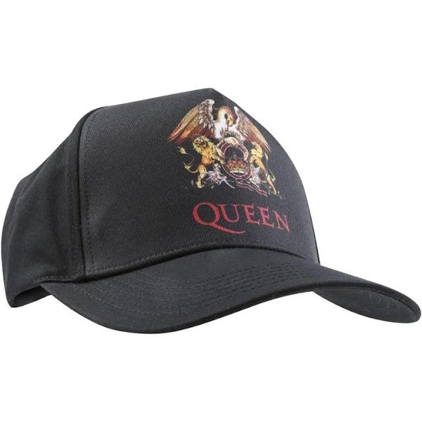 Queen Logo Black Baseball Hat Cap