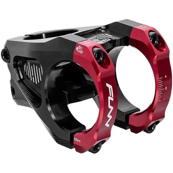 Funn Equalizer Zero Stem 35mm Length 31.8mm Diameter Red