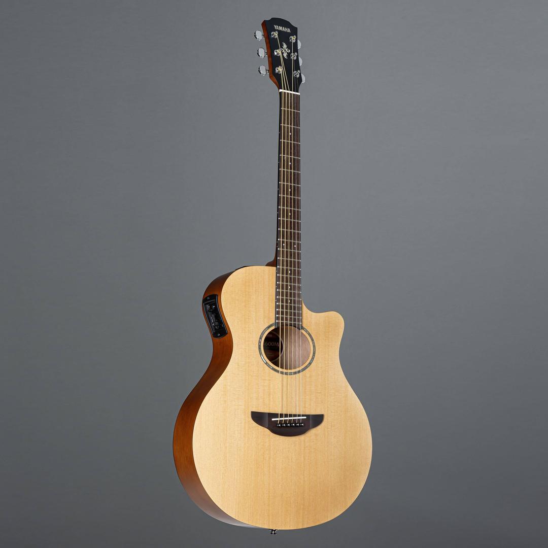 Yamaha Apx600m Thinline Acoustic Electric Guitar Matte Natural Satin Better Music Price 5526