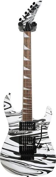 Jackson x Series SLX DX Swirl Soloist Satin White Swirl