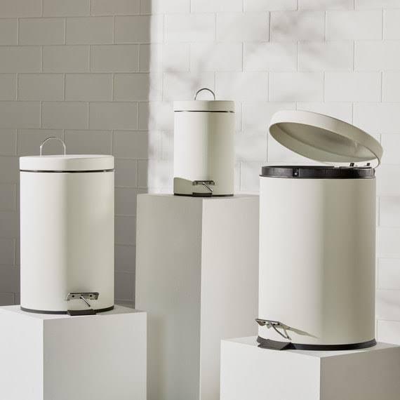 Becker Pedal Bin White by Freedom