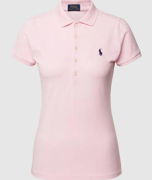 Polo Ralph Lauren Slim Fit Stretch Polo Shirt in Pink L