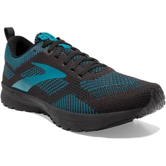 Brooks Revel 5 Men's BLACK/EBONY/TEAL