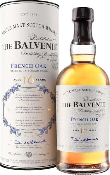 Balvenie 16 Year Old French Oak Pineau Cask Single Malt Scotch Whisky 700ml