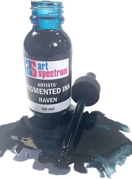 Art Spectrum Pigmented Ink 50ml - Raven