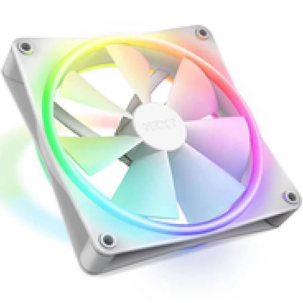 NZXT F120 RGB Duo Fan 120mm PWM White Single Pack