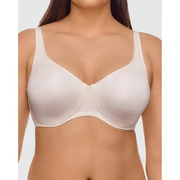 Hestia Women's Minimiser Bra - White - Size 20E