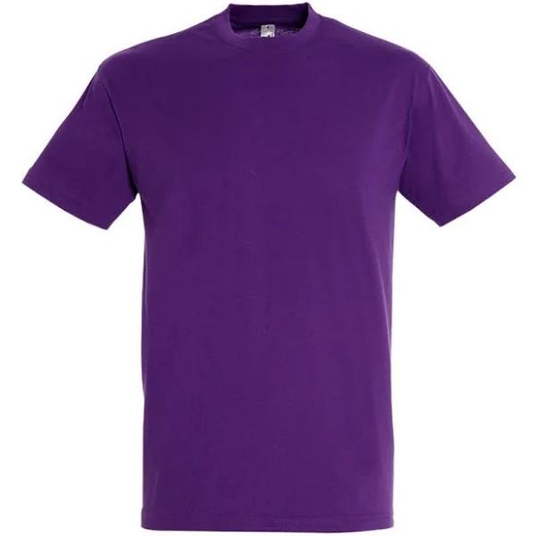 SOLS Mens Regent Short Sleeve T-Shirt (Dark Purple) (M)