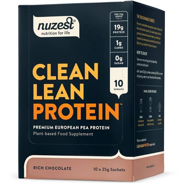 Nuzest Clean Lean Protein Chocolate 25g x 10 Sachets