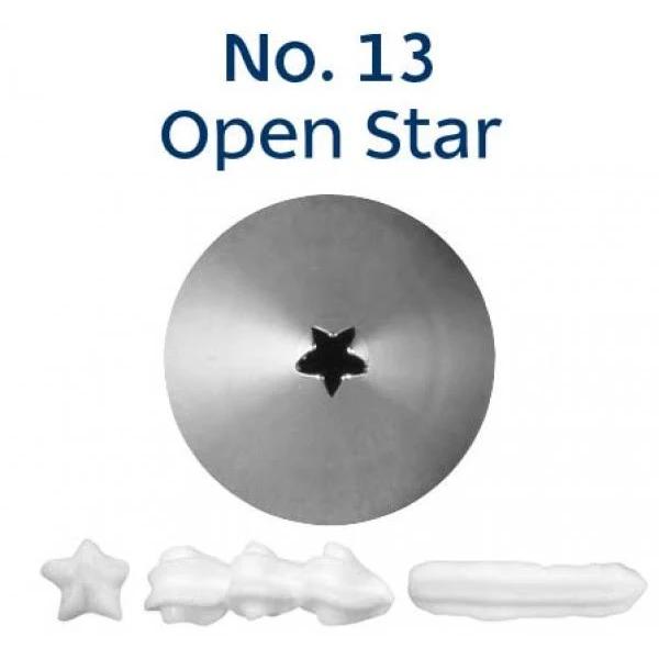 Piping Tips No. 13 Open Star Piping Tip