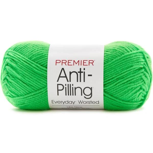 Premier Yarns Anti-pilling Everyday Worsted Solid Yarn-Bright Green