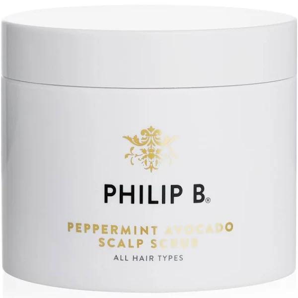 Philip B Peppermint Avocado Scalp Scrub - All Hair Types 236ml