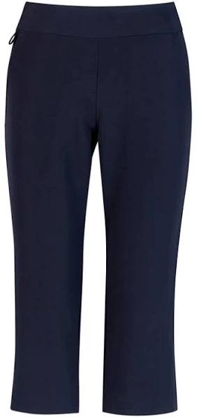 BizCare Womens Jane 3/4 Length Stretch Pant - CL040LL Navy / 20