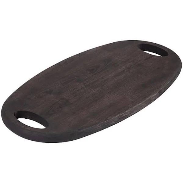 Maxwell & Williams Graze Oval Serving Board - Black 48x25x2cm