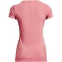 Under Armour Women's HeatGear Armour Short Sleeve Pink MD