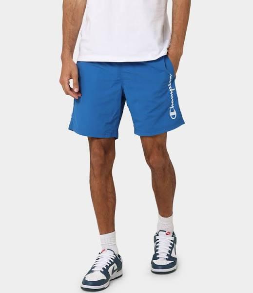 Champion LFS Nylon Shorts Living in Blue/White