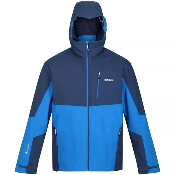 Regatta Mens Wentwood VII 3 in 1 Waterproof Jacket (Admiral Blue/Sky Diver Blue) (XXL)