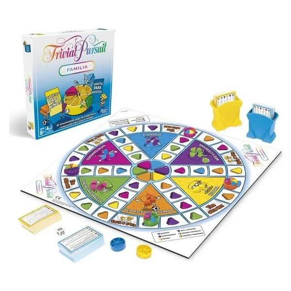 Hasbro Trivial Pursuit Family Spanish Multicolor