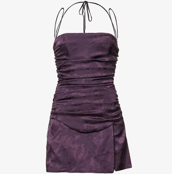 House of CB Melia Corset Mini Dress in Purple XL