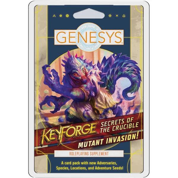 Genesys Secrets of The Crucible Mutant Invasion Keyforge