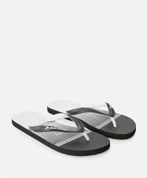 Ripcurl Breakers Bloom Open Toe Thong Black/Grey / 13