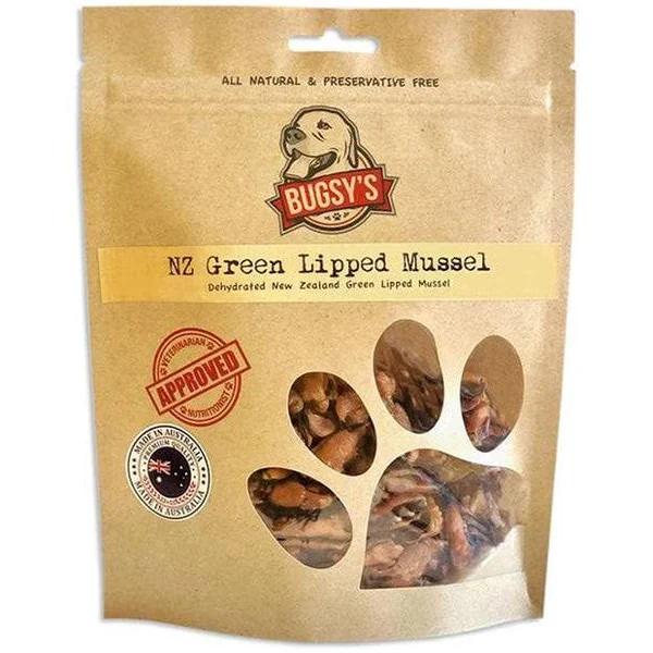 Dehydrated Green Lipped Mussel 100g | Dry Dog Treat | Petso AU