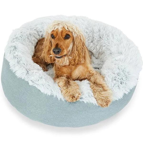 All Day Como Calming Dog Basket Mint M-70x70x25cm